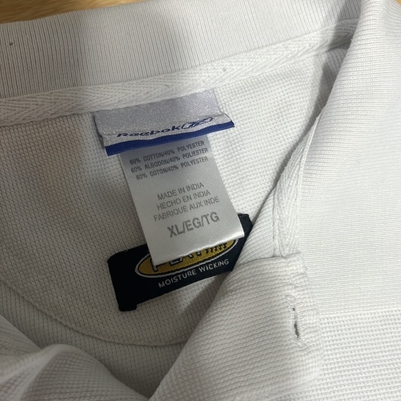 Buffalo bills nfl football Y2K polo standing buffalo white josh Allen men’s XL - Picture 5 of 6